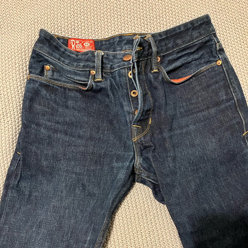 Freenote Cloth Slim Strait Jeans